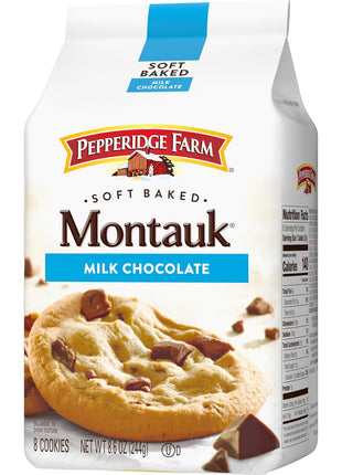 Pepperidge Farm Montauk Soft Baked Milk Chocolate Chunk Soft Baked, 8.6 Oz