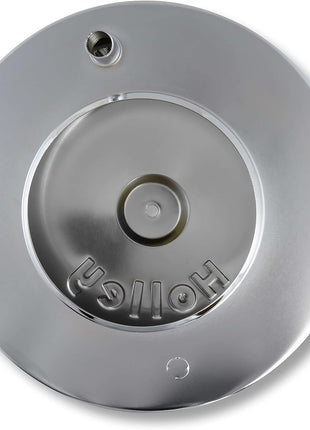 Holley - 120-145 Round Air Cleaner - 10 inch Chrome Holley