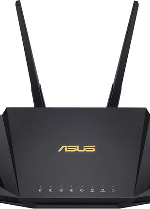 ASUS RT-AX3000 Ultra-Fast Dual Band Gigabit Wireless Router - Next Gen WiFi 6, Adaptive QoS, and AiProtection by Trend Micro | 1x WAN, 4X 1G LAN, 1x USB 3.0 - AiMesh Compatible