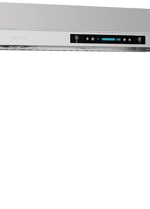 IKTCH 30 Inch Under Cabinet Range Hood with 900-CFM, 4 Speed Gesture Sensing&Touch Control Panel, Stainless Steel Kitchen Vent with 2 Pcs Baffle Filters(IKC01-30)