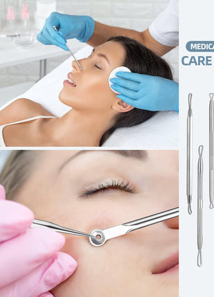 JPNK Blackhead Remover Comedone Extractor Acne Removal Kit..