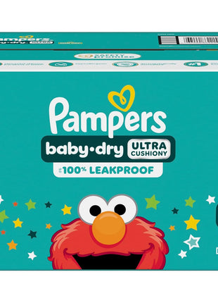 Pampers Diapers - Baby Dry - Size 1, 120 Count, Absorbent Disposable Infant Diaper (Packaging May Vary)