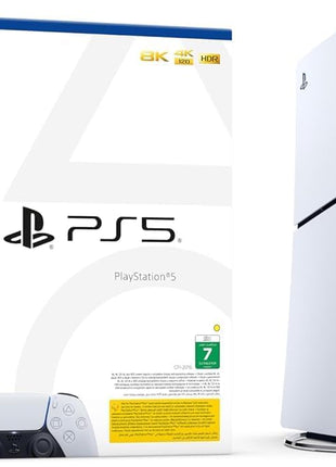 Sony PlaysStation 5 Slim Console Disk, 1 TB Storage Capacity, White