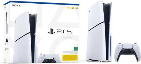 Sony PlaysStation 5 Slim Console Disk, 1 TB Storage Capacity, White