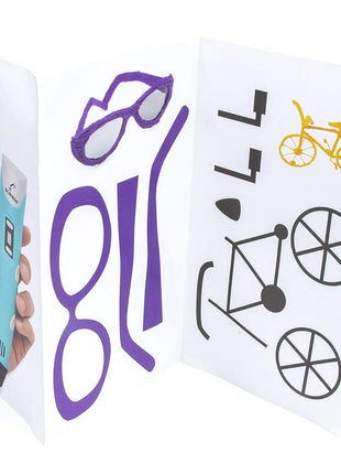 SCRIB3D P1 3D Printing Pen with Display - Includes 3D Pen, 3 Starter Colors of PLA Filament, Stencil Book  Project Guide, and Charger
