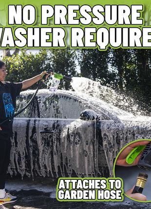 Chemical Guys TORQ Foam Blaster 6 - Foam Cannon Garden Hose Attachment, Easy to Use, Sprays Thick Suds for Safe Washing Trucks, SUVs, Motorcycles, RVs, and Other Vehicles