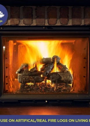 American Fire Products | Medium Lava Rock, 1/2 inch - 1 inch | Use in Fireplace, Fire Pit or Bowl | Outdoor & Indoor Volcanic Rock for Natural Gas or Propane Fires | Decorative Landscaping | 10 lb Bag