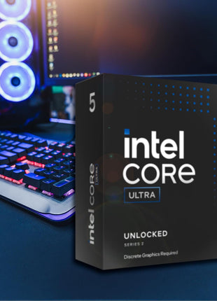 Intel Core Ultra 5 Desktop Processor 245KF - 14 cores (6 P-cores + 8 E-cores) up to 5.2 GHz