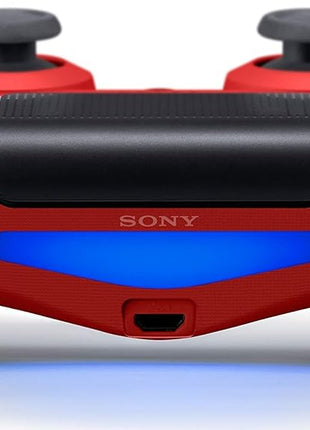 DualShock 4 Wireless Controller for PlayStation 4 - Magma Red (Renewed)