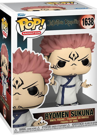 Funko POP! Animation: Jujutsu Kaisen (JJK) - Sukuna | Official Anime Merch - Collectable Vinyl Figurine for Shelf Display - Birthday Gift Idea for Fans and Collectors