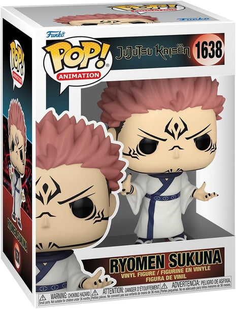 Funko POP! Animation: Jujutsu Kaisen (JJK) - Sukuna | Official Anime Merch - Collectable Vinyl Figurine for Shelf Display - Birthday Gift Idea for Fans and Collectors