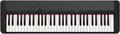 Casio Casiotone CT S1 ? 61 Key Touch Sensitive Retro Keyboard | Sleek, Portable Design for Beginners to Pros | Stereo Grand Piano  60 Aix Tones | USB MIDI Connectivity | Black