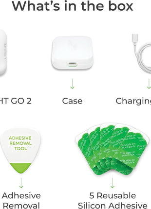 Upright GO 2 Premium | Posture Trainer & Tracker for Women & Men with Smart App