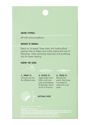 e.l.f. SKIN Blemish Breakthrough Stick It To Zits Pimple Patches | Helps Reduce The Look of Blemishes & Heal, Vegan & Cruelty-free, 36 Patches