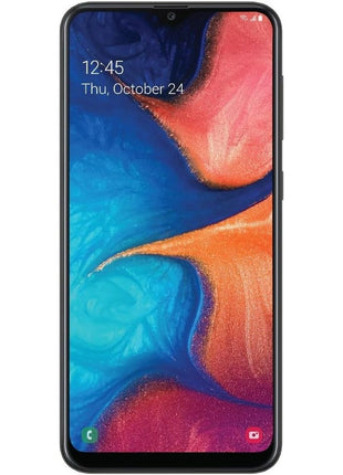 Samsung Galaxy A20 32GB 6.4 inch Display A205U Black Unlocked Smartphone (Renewed)