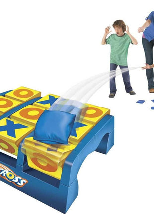 Mattel Games Toss Across Indoor Outdoor Game for Ages 5+, 2-4 Players | Get 3-in-a-Row Bean Bag Throwing Tic-Tac-Toe Game, Active Play for Family Nights & Camping