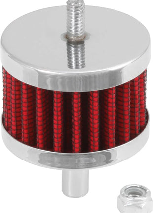 K&N Vent Air Filter/ Breather: High Performance, Premium, Washable, Replacement Engine Filter: Flange Diameter: 0.25 In, Filter Height: 1.5 In, Flange Length: 0.875 In, Shape: Breather, 62-1090
