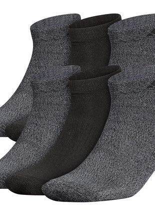 adidas Mens Athletic Cushioned Low Cut Ankle Socks (6-Pair Pack)