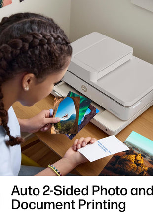 HP Envy 6555e Wireless All-in-One Color Inkjet Printer, Portobello, Print, scan, copy, Duplex printing Best-for-home, 3 month Instant Ink trial included, AI-enabled (714N5A)