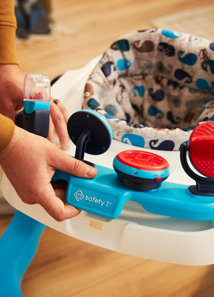 Safety 1st Ready, Set, Walk! DX Developmental Walker, Spotlight Teal
