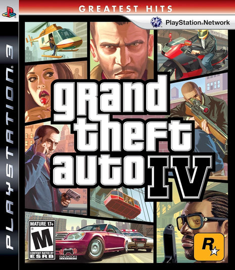 Grand Theft Auto IV - PlayStation 3 (Renewed)
