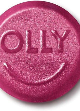 OLLY Kids Multivitamin & Probiotic Gummy, Digestive Support, Vitamins A, D, C, E, B, Zinc, Chewable Supplement, Berry Flavored, 50 Day Supply - 100 Count