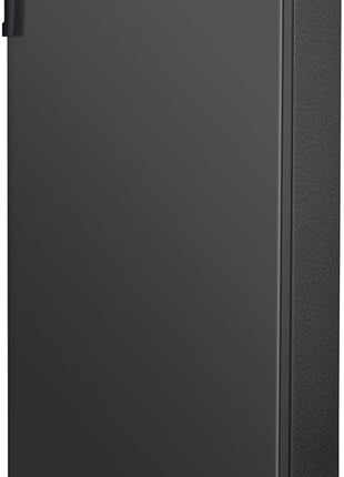 BLACK+DECKER 8.5 Cu. Ft. Upright Freezer, BUF850LB, Black | Stand Up Freezer with Mechanical Temperature Control, Includes 3 Shelves and 4 Door Bins, Manual Defrost, R600a Refrigerant