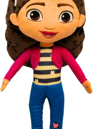 Franco DreamWorks Gabby's Dollhouse Kids Bedding Super Soft Plush Decorative Throw Cuddle Pillow, (Officially Licensed Product)