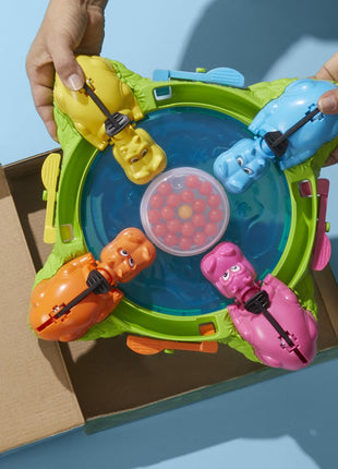 Hasbro Gaming Hungry Hungry Hippos Game for Preschoolers | Instant Marble Relaunch, Easy Set-Up & Storage| Ages 4 and Up | 2 to 4 Players | Kids Games