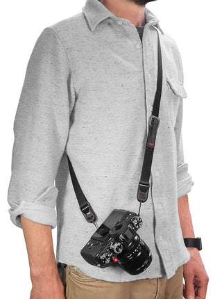 Peak Design Leash Camera Strap - Configurable as a Sling, Neck, Shoulder Strap or Safety Tether, Adjustable, Compact