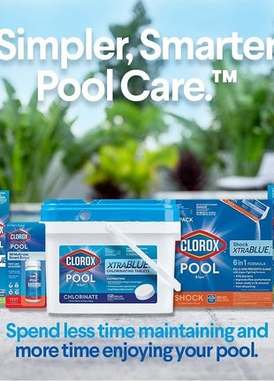 Clorox® Pool&SpaTM Swimming Pool Super Water Clarifier, Creates Crystal Clear Pool Water, 1 Quart (Pack of 1)