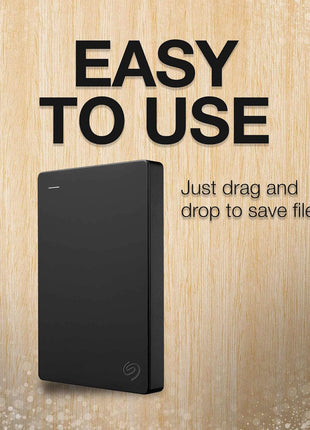 Seagate Portable 4TB External Hard Drive HDD 鈥?USB 3.0 for PC, Mac, Xbox, & PlayStation - 1-Year Rescue Service (SRD0NF1)