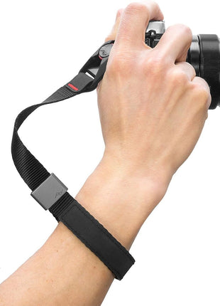 Peak Design Cuff Camera Wrist Strap, Compatible with DSLR, Compact and Point-and-Shoot Cameras, Low Profile, Quick Release