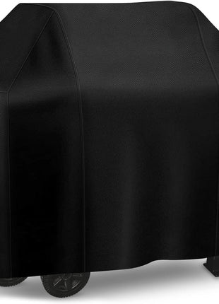 i COVER Grill Cover, 58 inch BBQ Grill Cover for Outdoor Grill, Anti-UV & Fade Resistant Gas Grill Cover, Waterproof Barbecue Grill Covers for Weber, Char-Broil, Nexgrill and More, Black