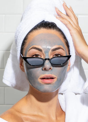 Bioré Blue Agave & Baking Soda Whipped Nourishing Detox Mask, 4 Ounces, Dermatologist Tested, Non-Comedogenic, Oil Free
