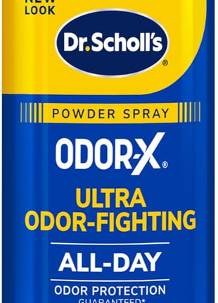 Dr. Scholl?? Odor x ODOR FIGHTING Spray Powder // All Day Odor Protection and Sweat Absorption   Packaging May Vary