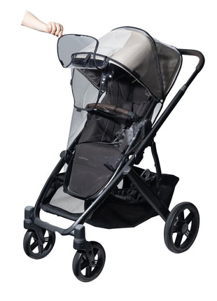 Stroller Raincover Protection Shield with Interactive Window fits for Uppababy Vista V1 V2 V3 TPU Transparent Film