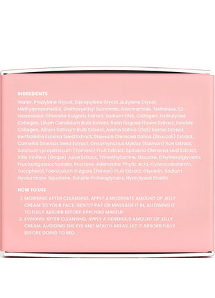 QUIA Collagen Jelly Cream– Fast-Absorbing Glow Under Makeup- Plumper Skin