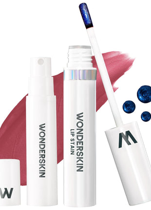 Wonderskin Lip Stain – Long Lasting, Waterproof, Lip Tint Peel Off Masque