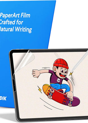 MOBDIK Paperfeel Screen Protector for iPad Air 5/4th & iPad Pro 11 | 2022/2021/2020/2018, 2 Pack Matte Film Crafted for Natural Writing, Anti Glare, Touch Sensitivity