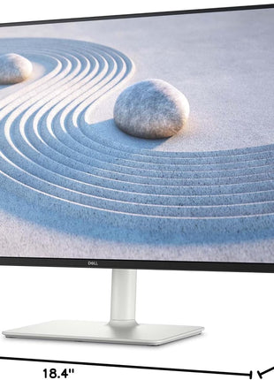 Dell S2725DS Monitor - 27 Inch, QHD (2560x1440) Display, 100Hz refresh rate, 1500:1 contrast ratio, TÜV Rheinland Eye comfort 4 Star,Integrated 2x5W speaker, Height/Tilt/Swivel/Pivot- Ash White color