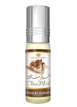 Al-Rehab Choco Musk Concentrated Perfume Rollerball for Unisex, 0.2 Ounce
