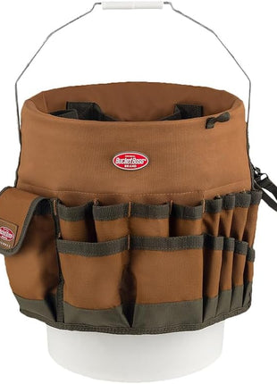 Bucket Boss The Bucketeer Bucket Tool Organizer in Brown, 10030