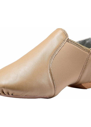 Dynadans Leather Upper Slip-on Jazz Shoe for Girls and Boys (Big Kid/Little Kid/Toddler) 3M Little Kid Brown