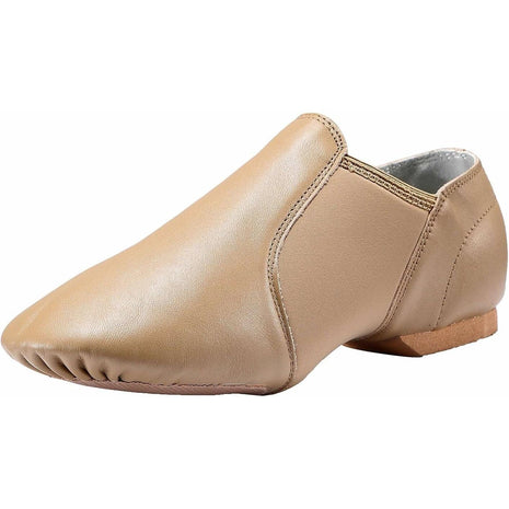 Dynadans Leather Upper Slip-on Jazz Shoe for Girls and Boys (Big Kid/Little Kid/Toddler) 3M Little Kid Brown