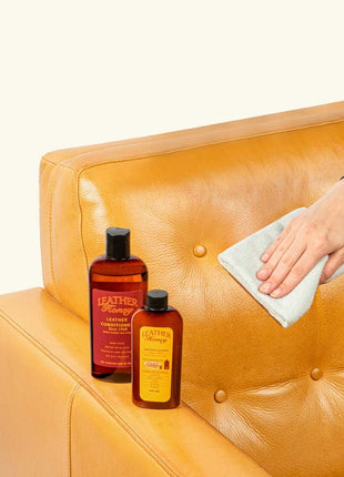 Leather Honey Lint-Free Application Cloth: Microfiber Cloth for Use with Leather Conditioner and Cleaner. Made in The USA Since 1968