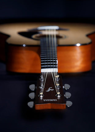 Yamaha 6 String Beginner Solid Spruce Top Traditional Western Dreadnought Acoustic Guitar With Rosewood FIngerboard, Natural Finish, Right, (FG800J NT)