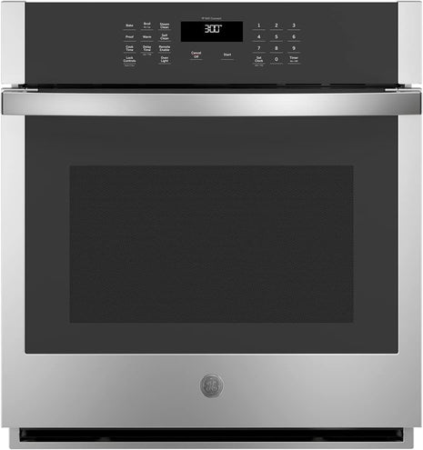 27 in. Smart Single Electric Wall Oven Self-Cleaning in Stainless Steel