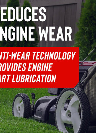STP Premium Small Engine 4 Cycle Oil Formula, SAE10W-30 Small Engine Oil Engine Care Formula Reduces Wear for Lawnmower, Push Mower, Tractor, 32 Oz, STP