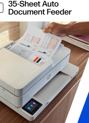 HP Envy 6555e Wireless All-in-One Color Inkjet Printer, Portobello, Print, scan, copy, Duplex printing Best-for-home, 3 month Instant Ink trial included, AI-enabled (714N5A)